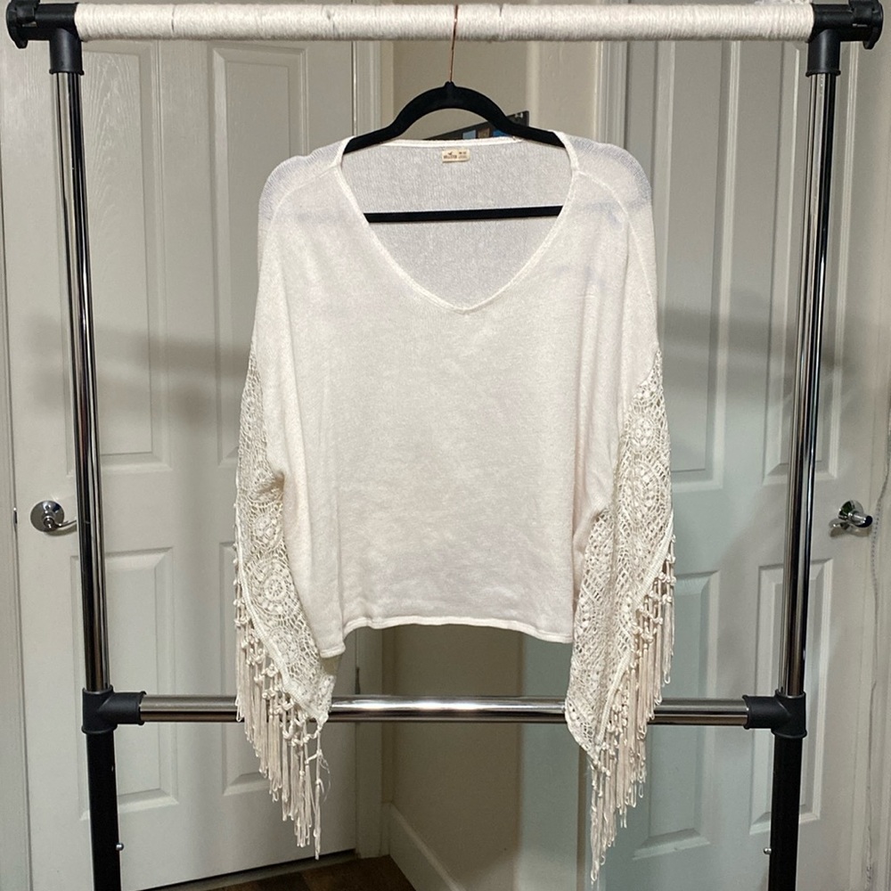 Fringe Sleeve Top
